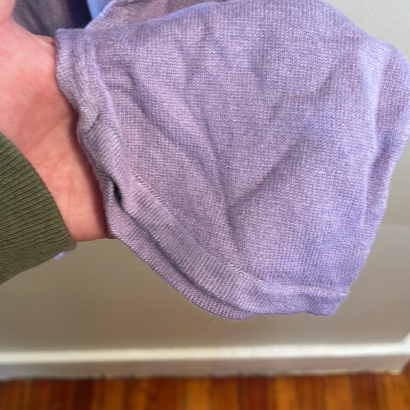 NWT Chicos Touch of Cashmere Cold Shoulder Sweater - Picture 7 of 8